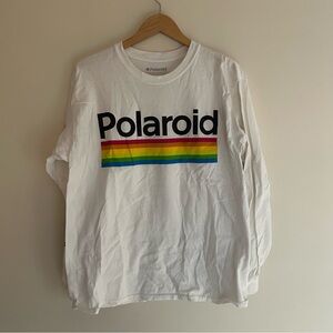 Polaroid Graphic Large Long Sleeve Tee